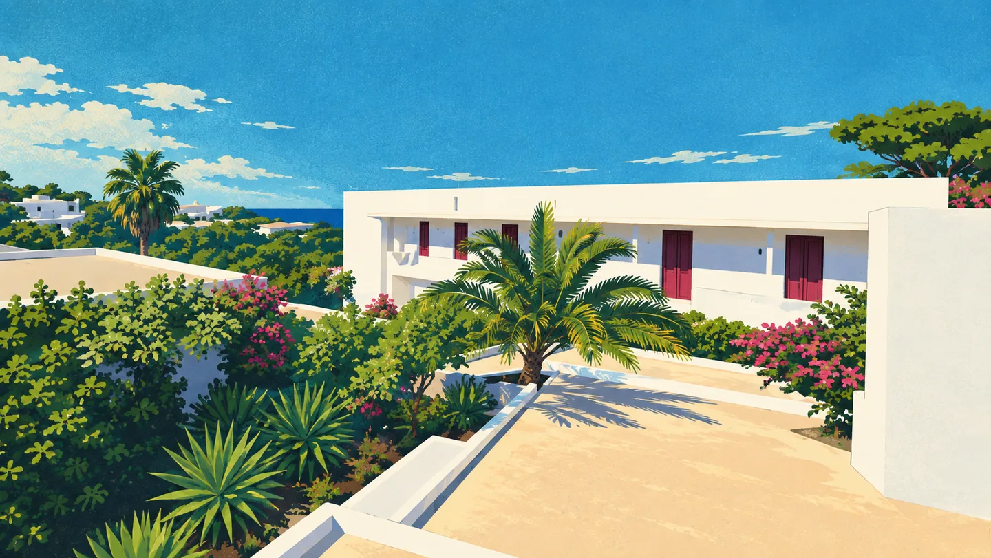 Illustration — Außenansicht und Garten — La Sirenetta Park Hotel
